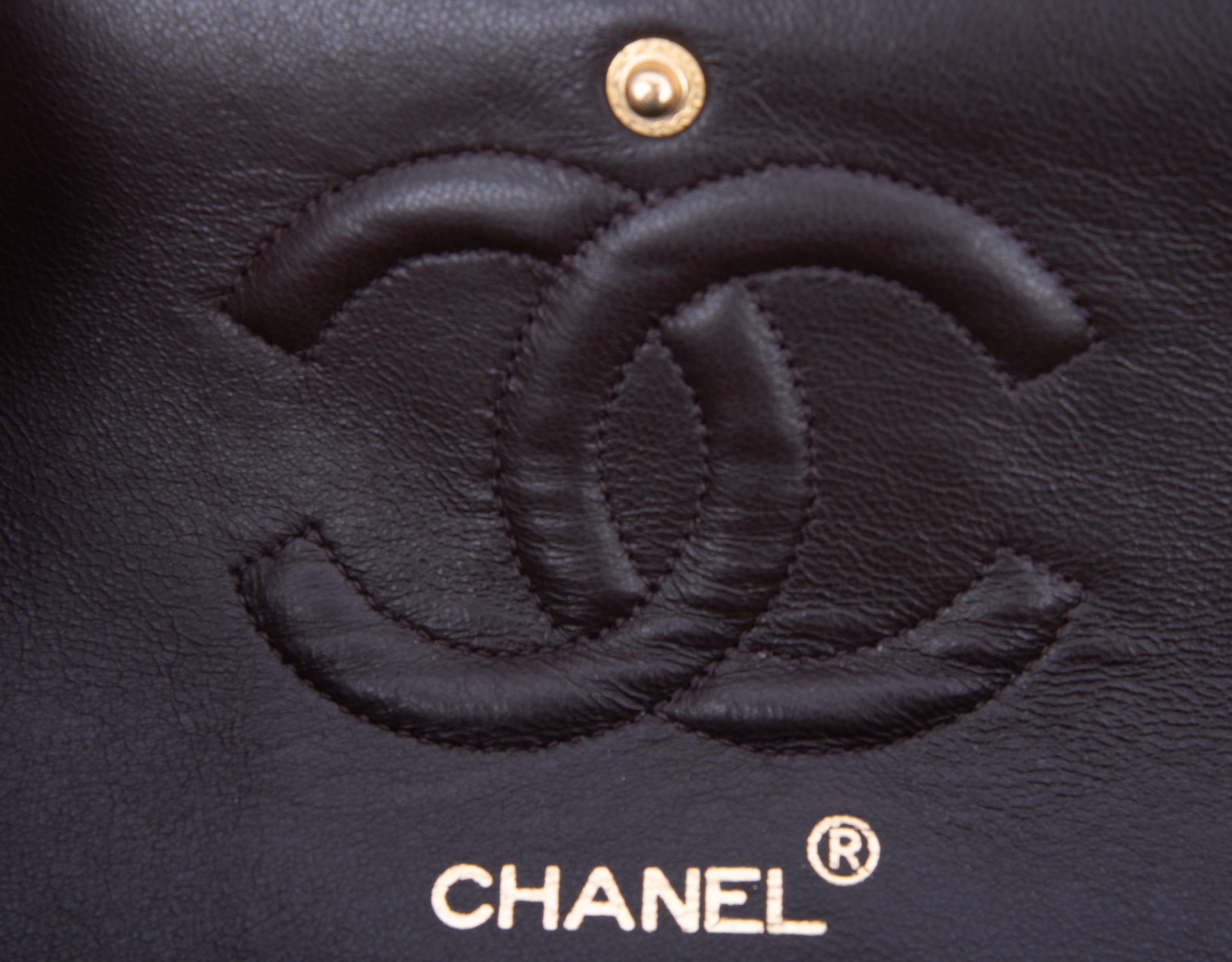 Chanel Classic Quilted Leather Medium Double Flap Bag, 1991-94