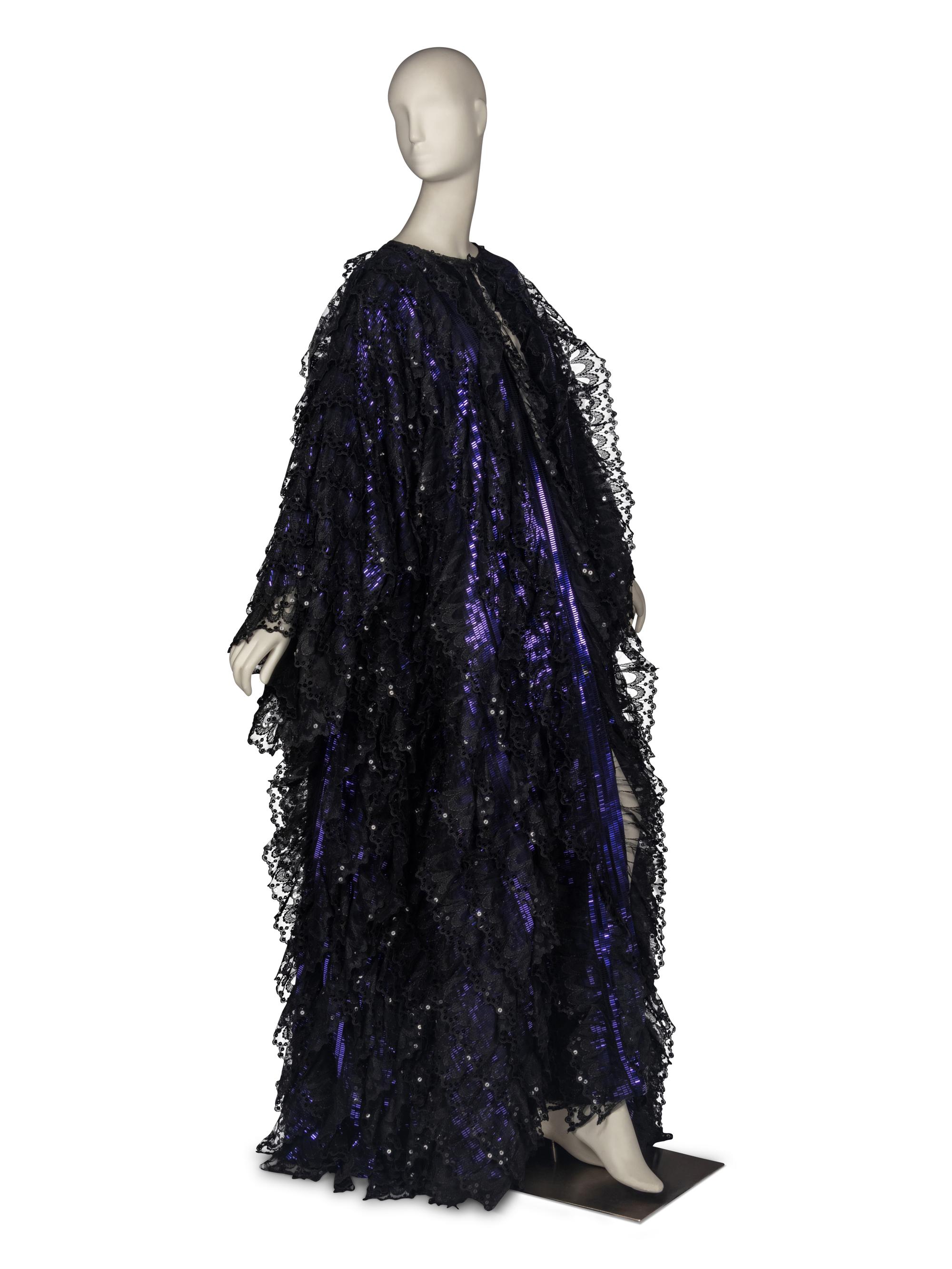 Haute Couture Coat, Attributed to Paco Rabanne, 1989