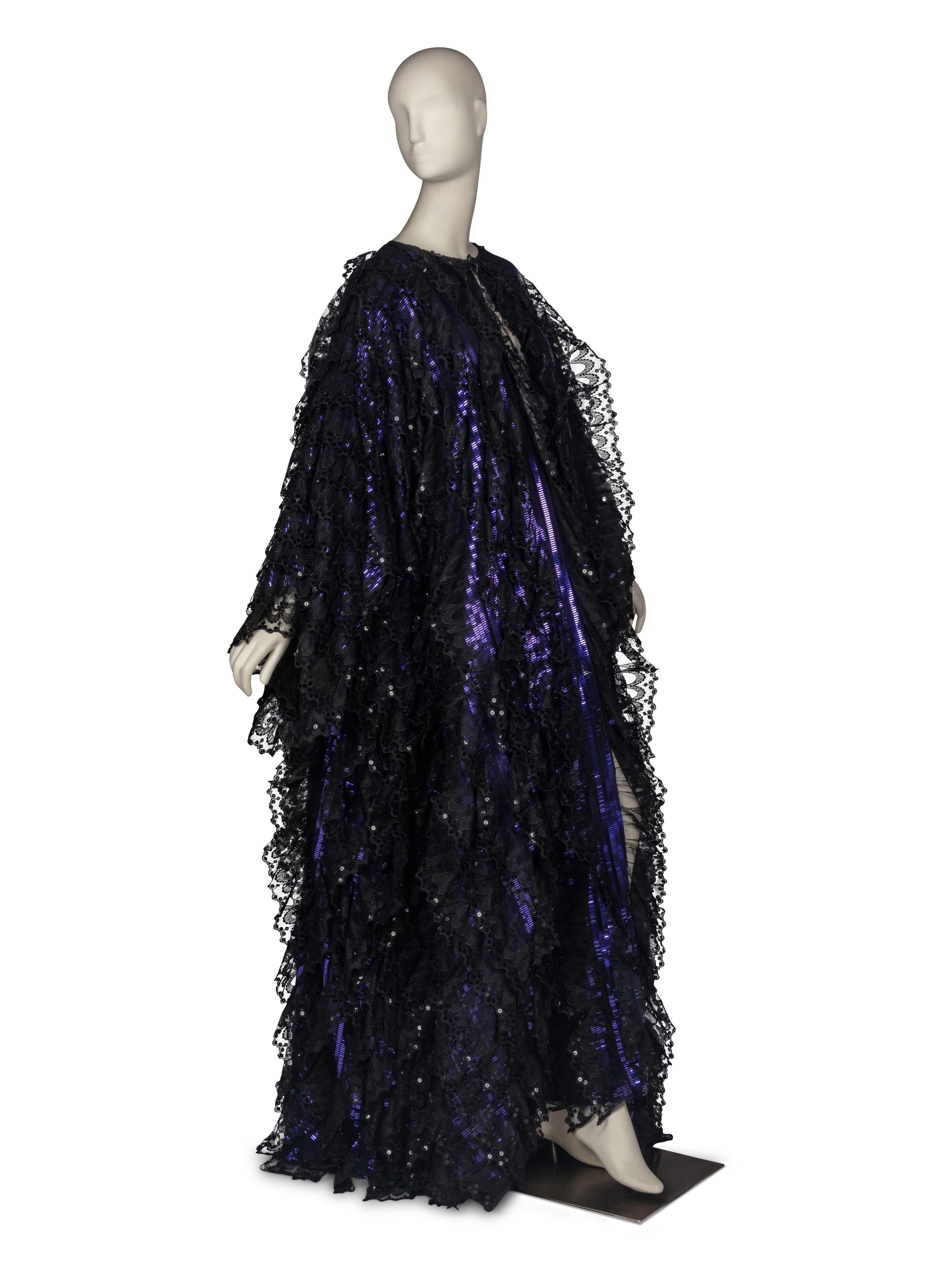 Haute Couture Coat, Attributed to Paco Rabanne, 1989