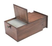 [CAMERAS]. Wood camera obscura. Ca 1830s-1840s.