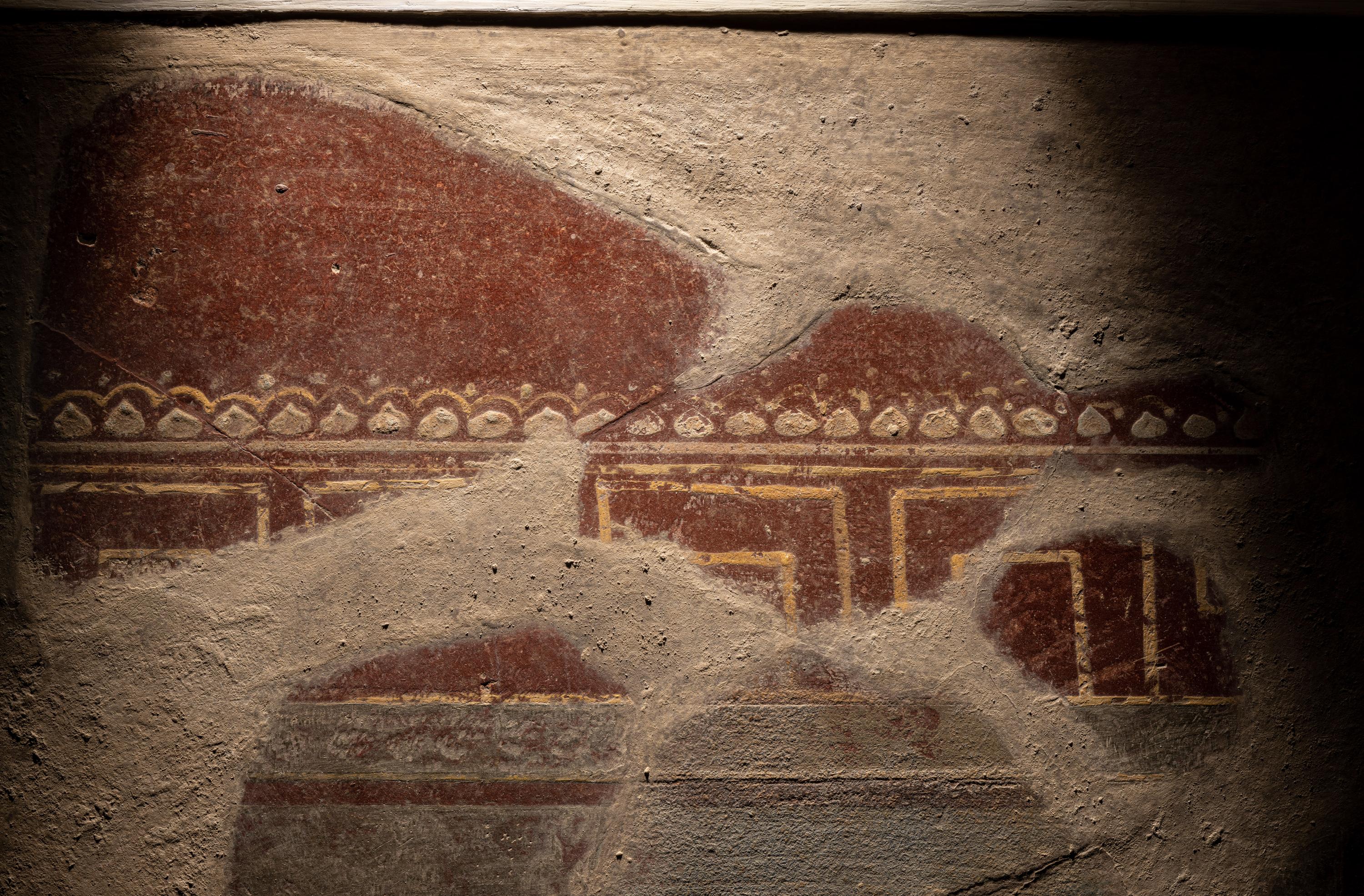 A Collection of Roman Fresco Fragments