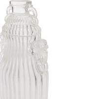 A Pair of Chinese Rock Crystal Covered Vases