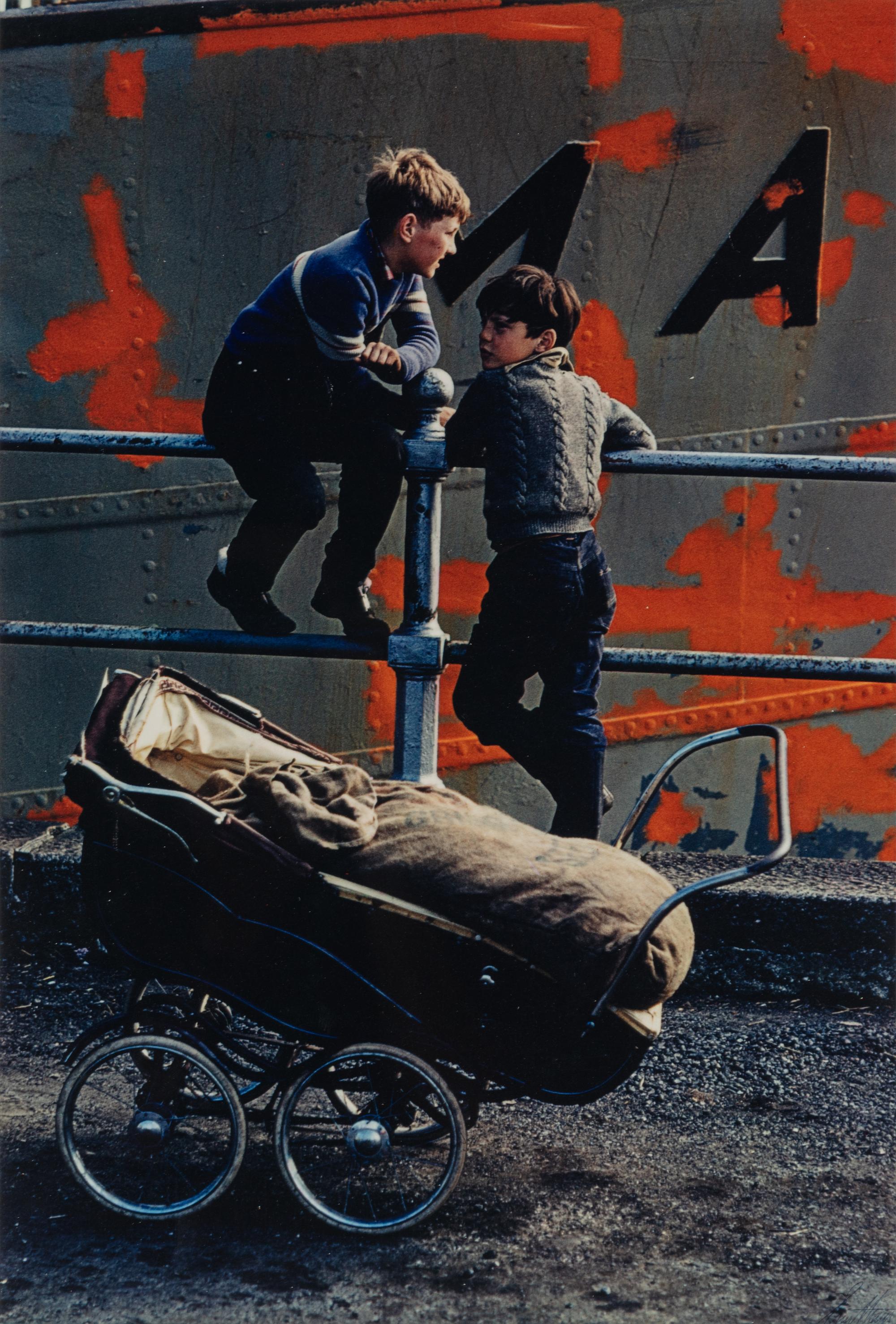 Ernst Haas (1921-1986) London Docks, 1951