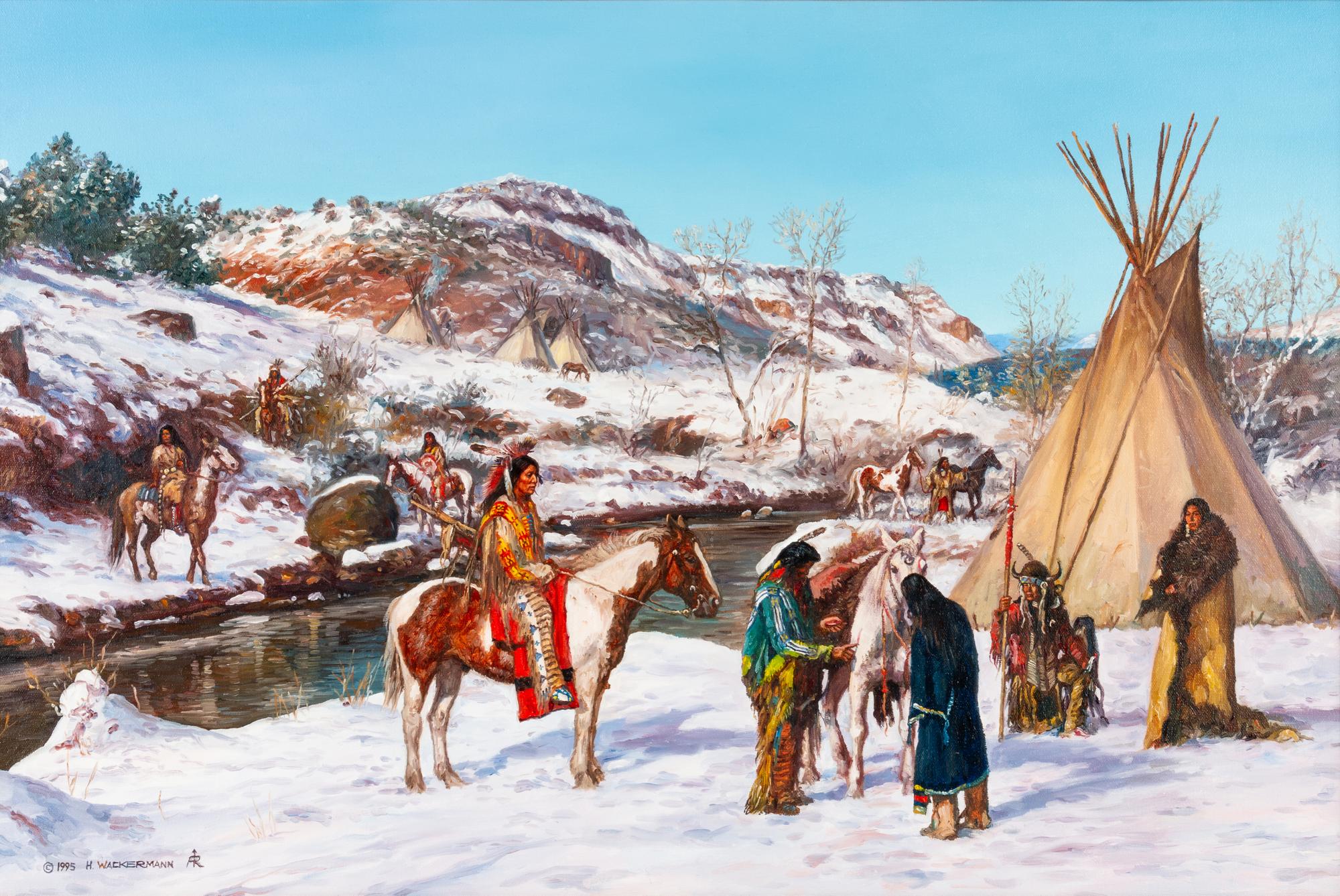 Arapaho Winter Camp