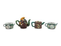 Six Chinese Pottery Tea Articles