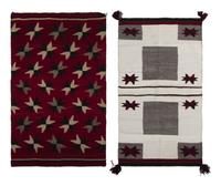 A Group of Double Saddle Blankets with Volero stars