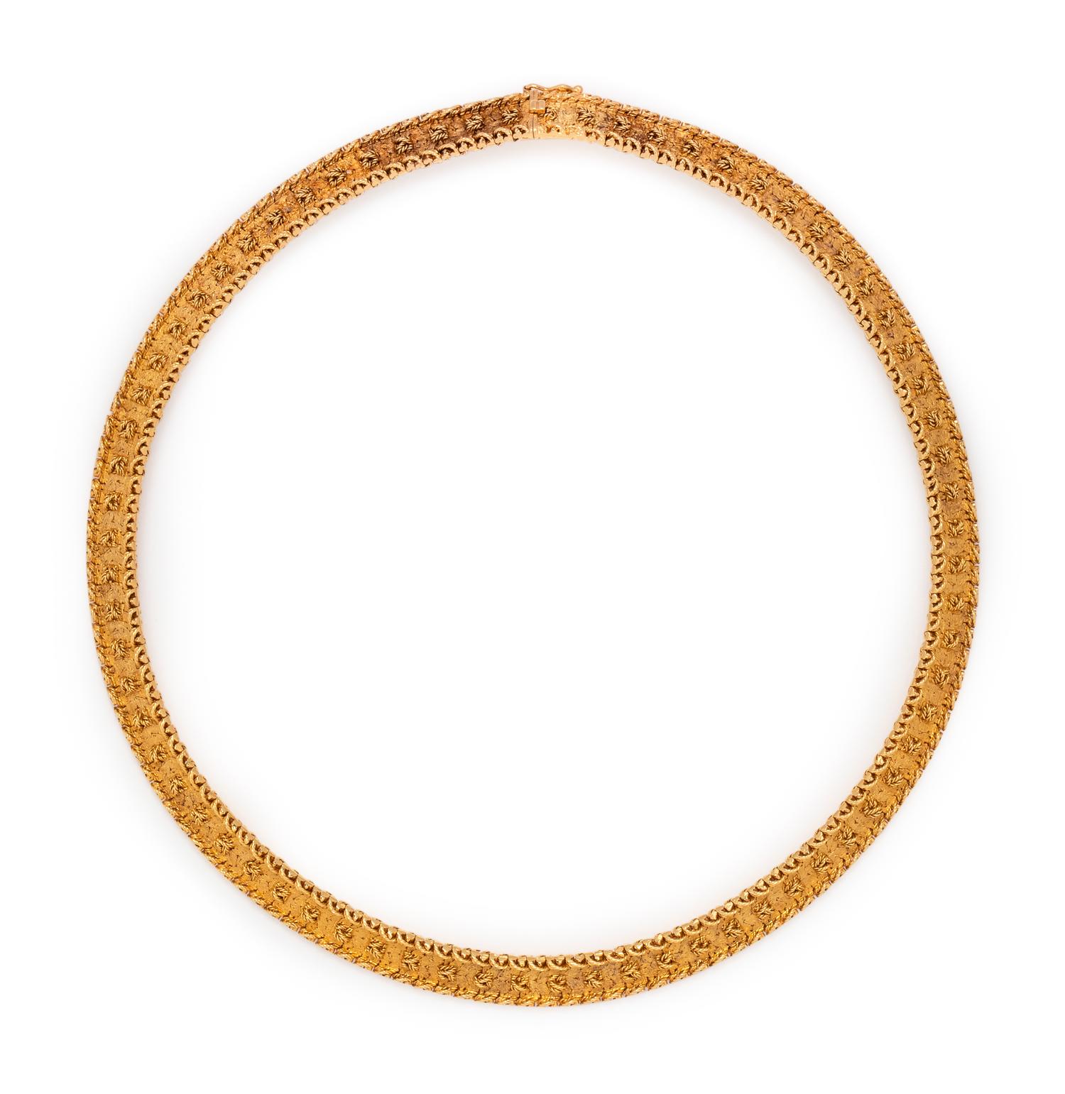PATEK PHILIPPE, YELLOW GOLD NECKLACE