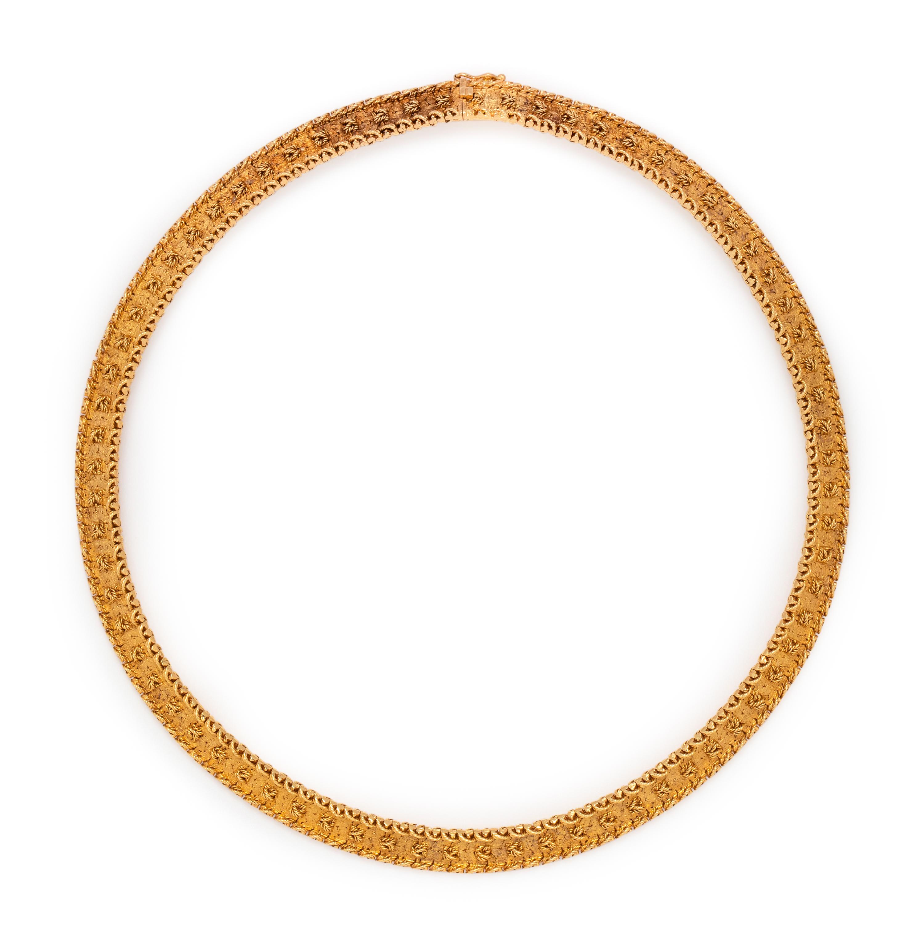 PATEK PHILIPPE, YELLOW GOLD NECKLACE