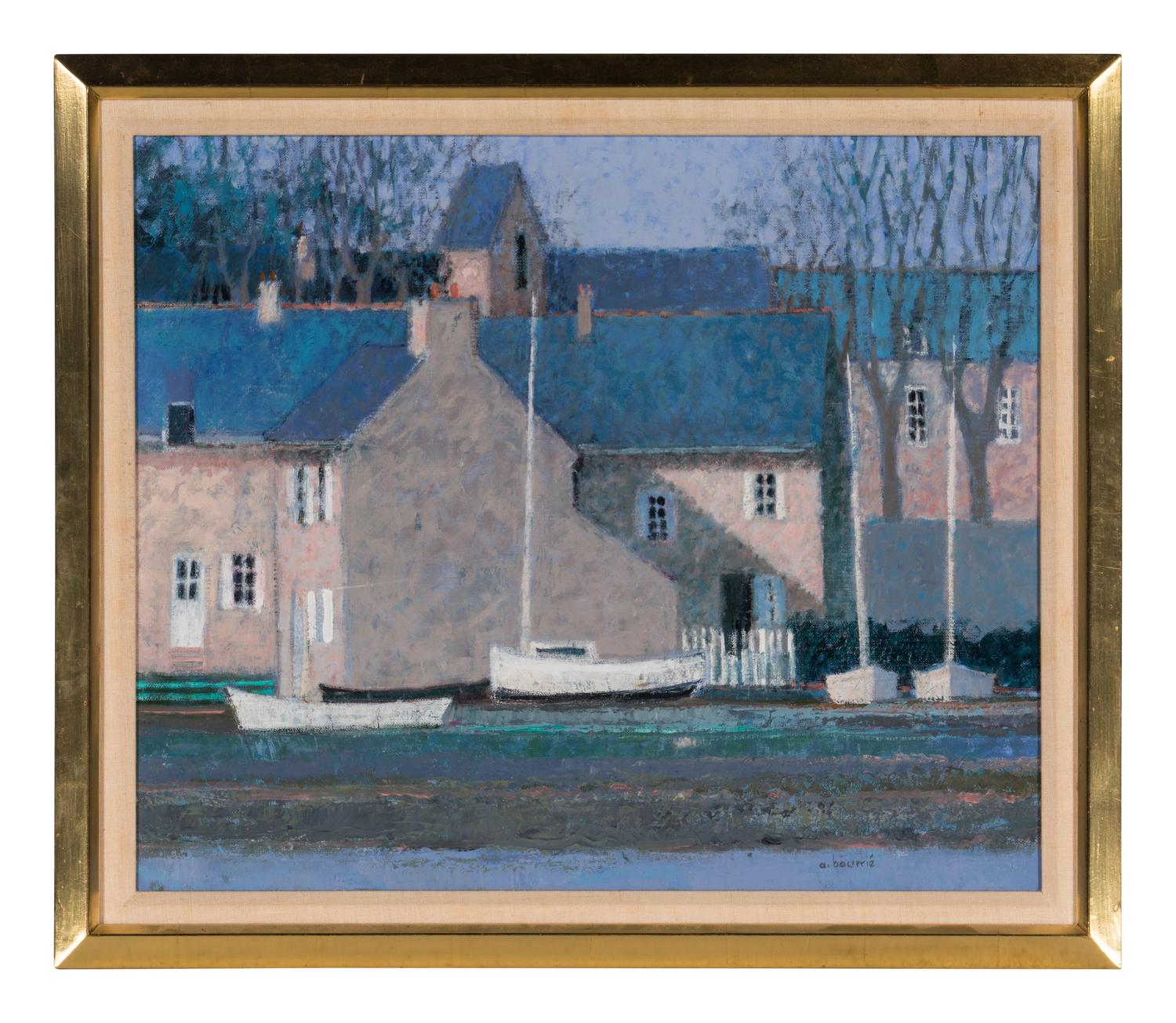 La rivière à marée haute (étude)