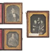 [EARLY PHOTOGRAPHY]. A group of 22 cased images, incl. daguerreotypes of men, women, and children in varying poses.