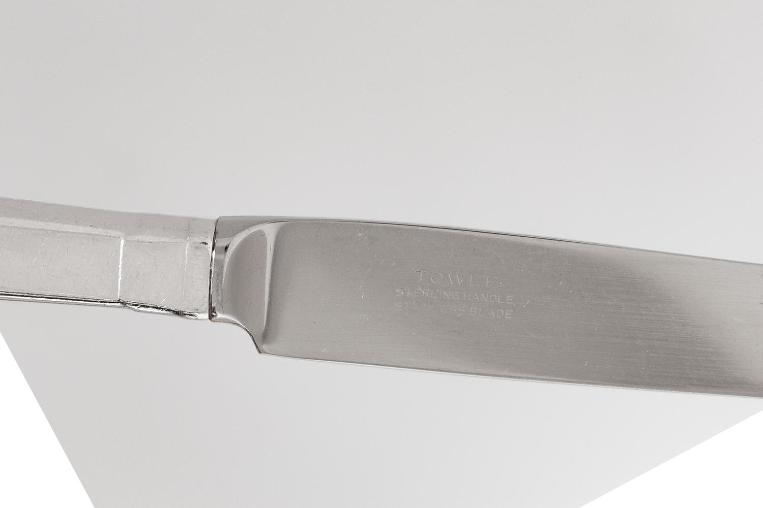 An American Silver Flatware Service