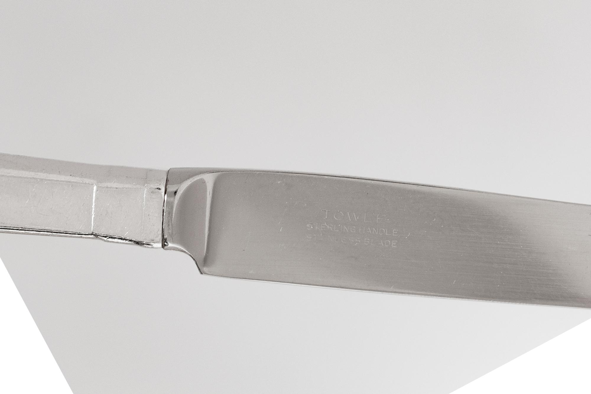 An American Silver Flatware Service