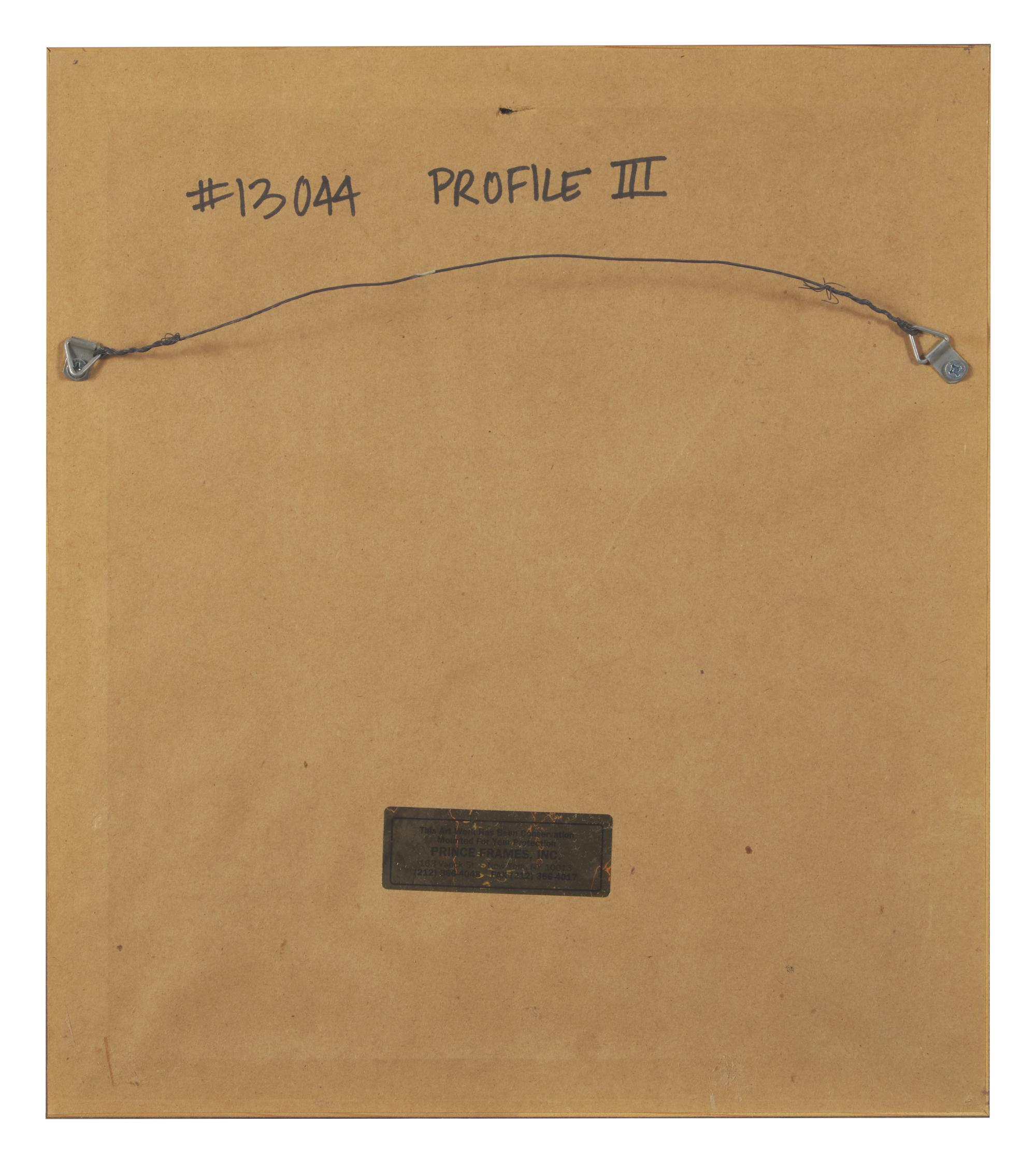 Profiles, A Group of 4 Works