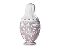 A Wedgwood Lilac Dip Jasperware Canopic Jar