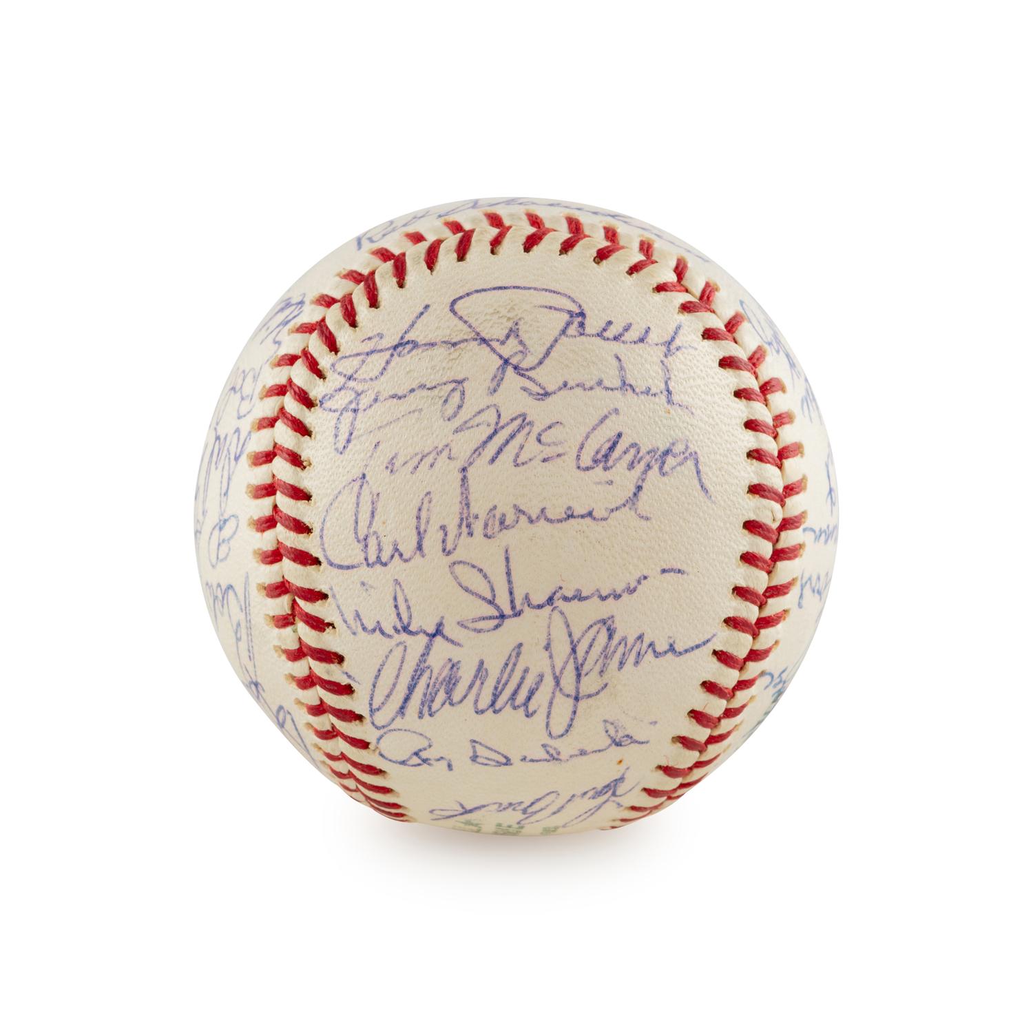 A 1964 World Series Champion St. Louis Cardinals Team Signed Autograph Baseball (Beckett Authentication Services)