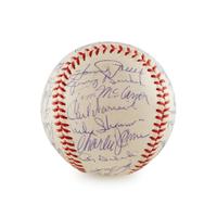 A 1964 World Series Champion St. Louis Cardinals Team Signed Autograph Baseball (Beckett Authentication Services)