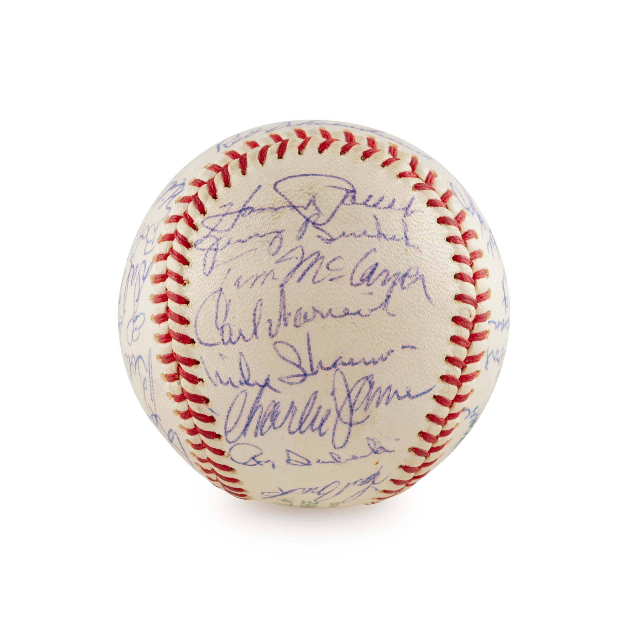 A 1964 World Series Champion St. Louis Cardinals Team Signed Autograph Baseball (Beckett Authentication Services)