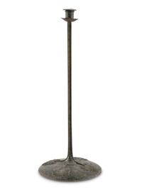 A Bradley and Hubbard Metal Candlestick