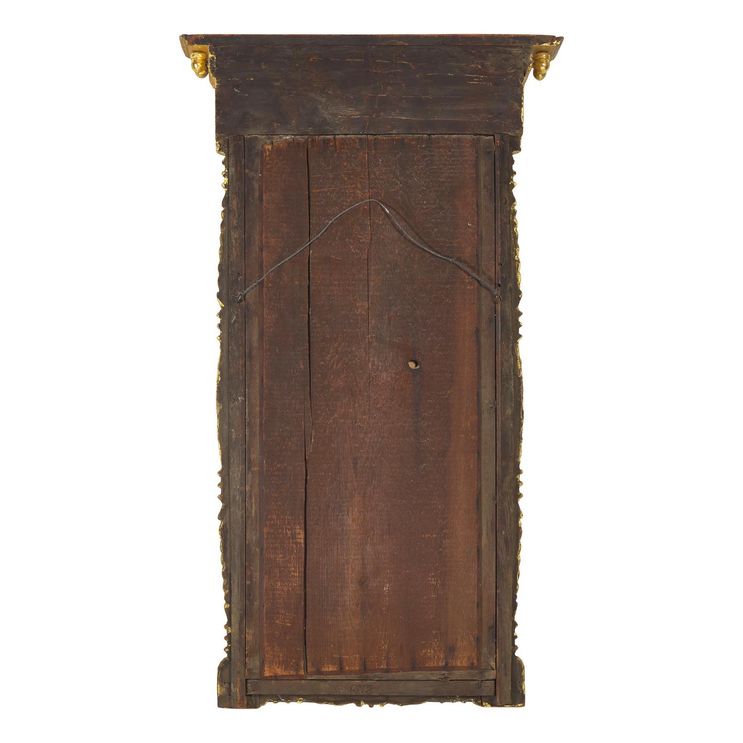 A Federal Giltwood and Gesso Pier Glass