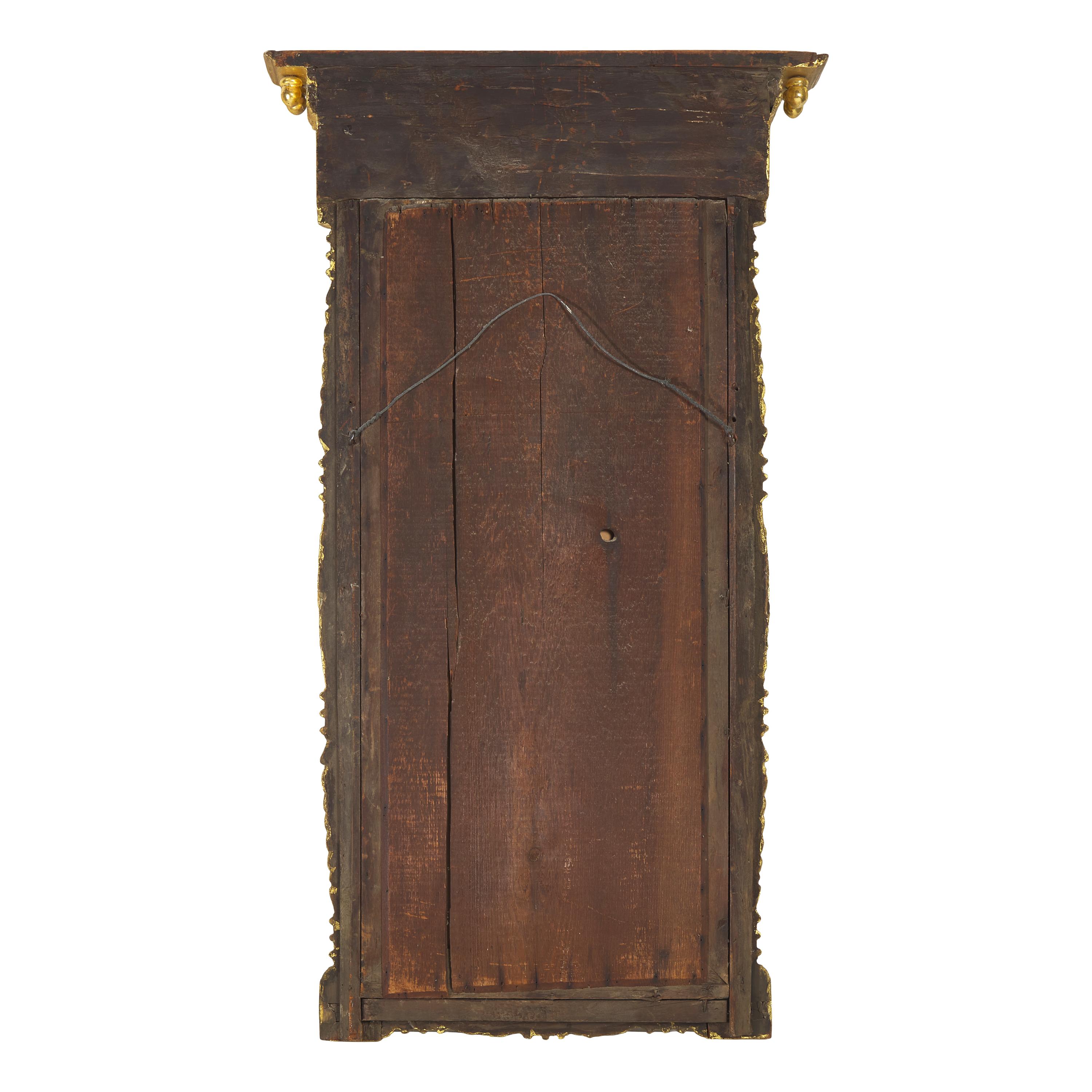 A Federal Giltwood and Gesso Pier Glass