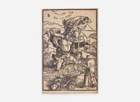 Albrecht Dürer (German, 1471-1528) - Saint Christopher with the Migration of Birds