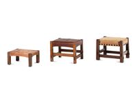 Group of Craftsman Ottomans
