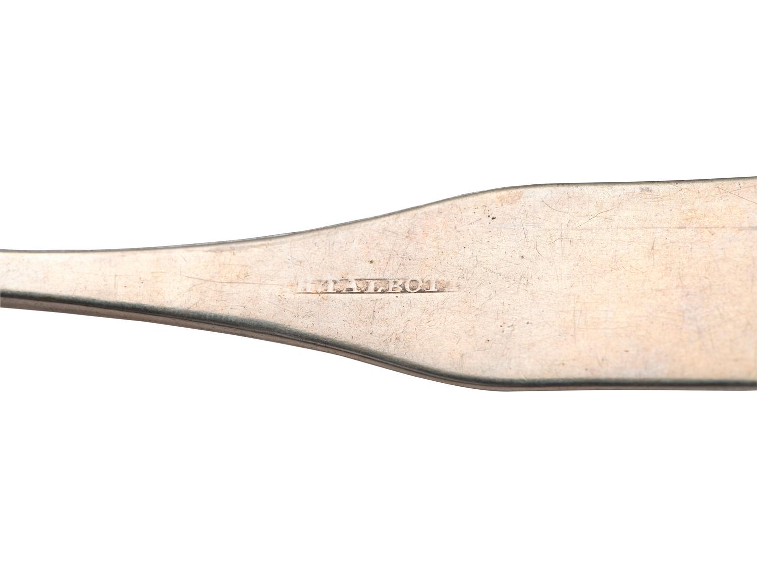 A Collection of Kentucky Coin Silver Flatware