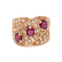 RUBY AND DIAMOND RING