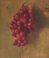 Arthur Vidal Diehl (American, 1870–1929) — Trompe-L'oeil Still Life with Grapes , 1898
