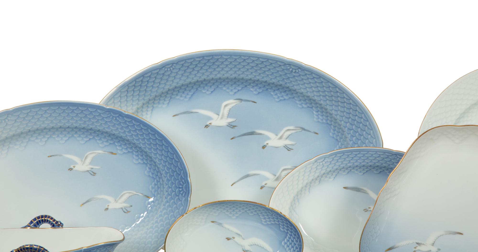 A Bing & Grondahl Seagull Porcelain Dinner Service