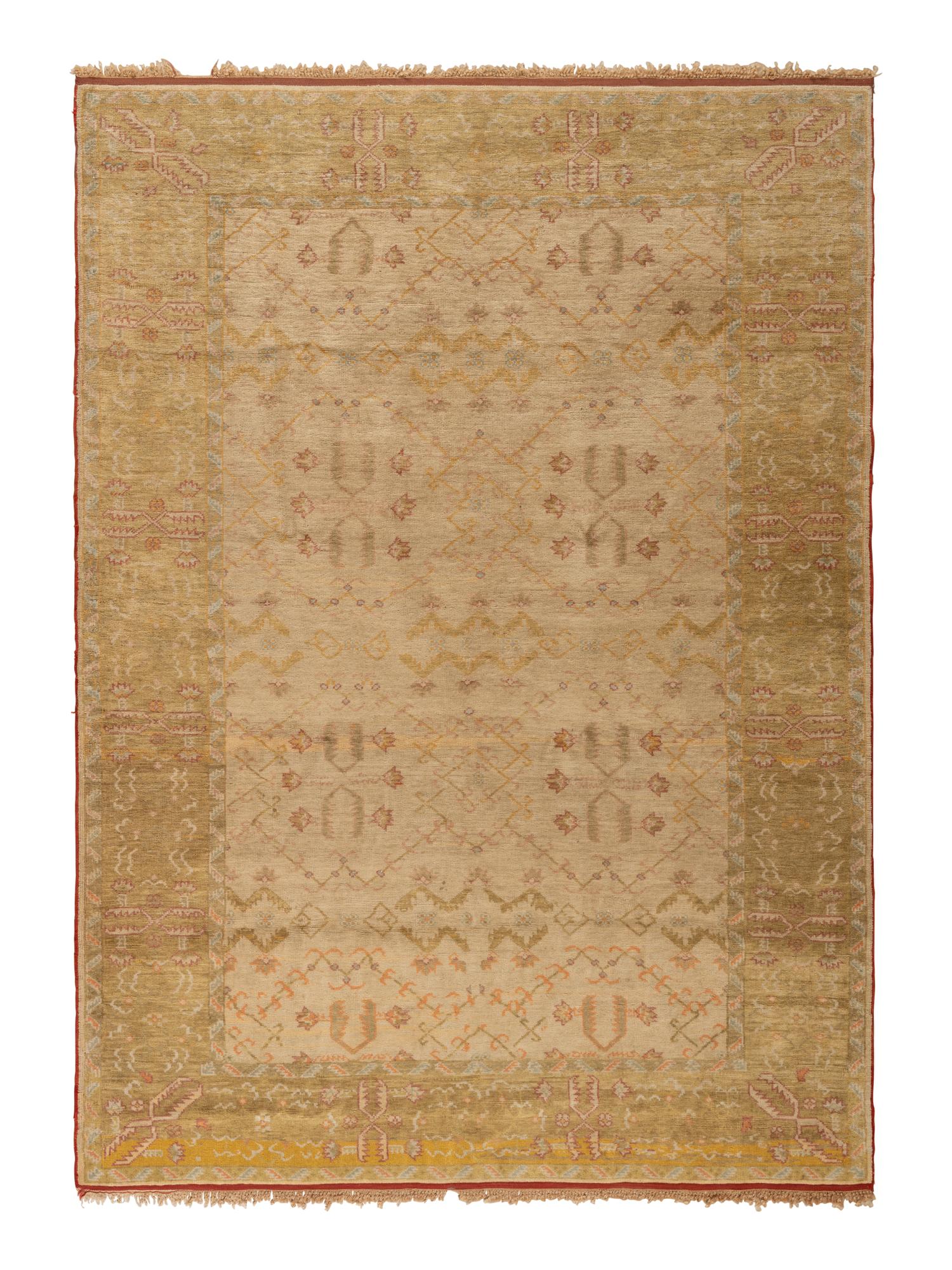 An Oushak Wool Rug