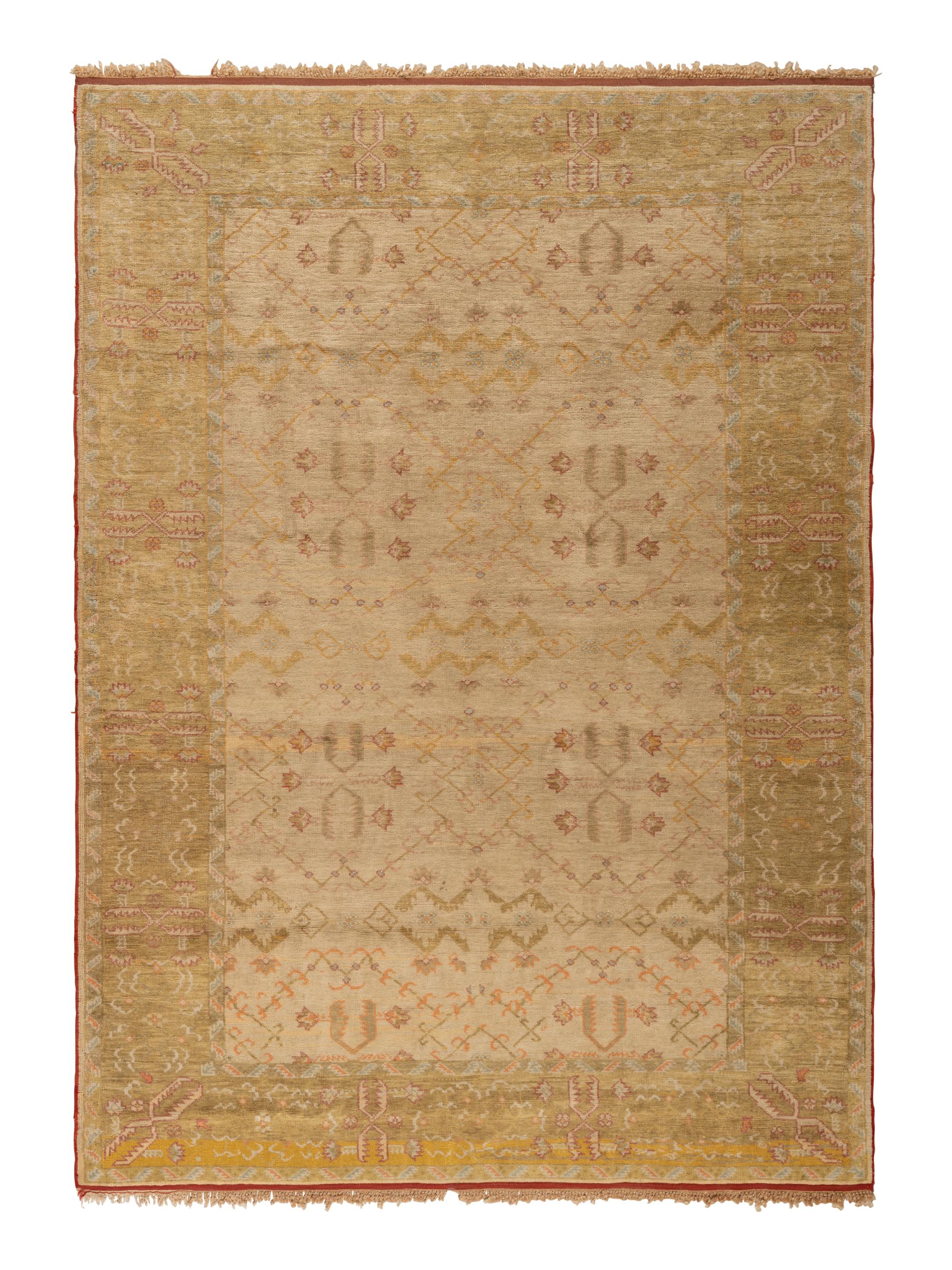 An Oushak Wool Rug