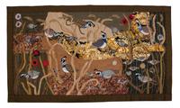 Two Hand Woven Wool Tapestry's Height of largest 61 x width 36 inches. — MARTHA MOOD (AMERICAN, 1908-1972)