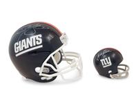 A Group of New York Giants Hall of Fame Signed Autograph Items Including Lawrence Taylor Signed Helmet,