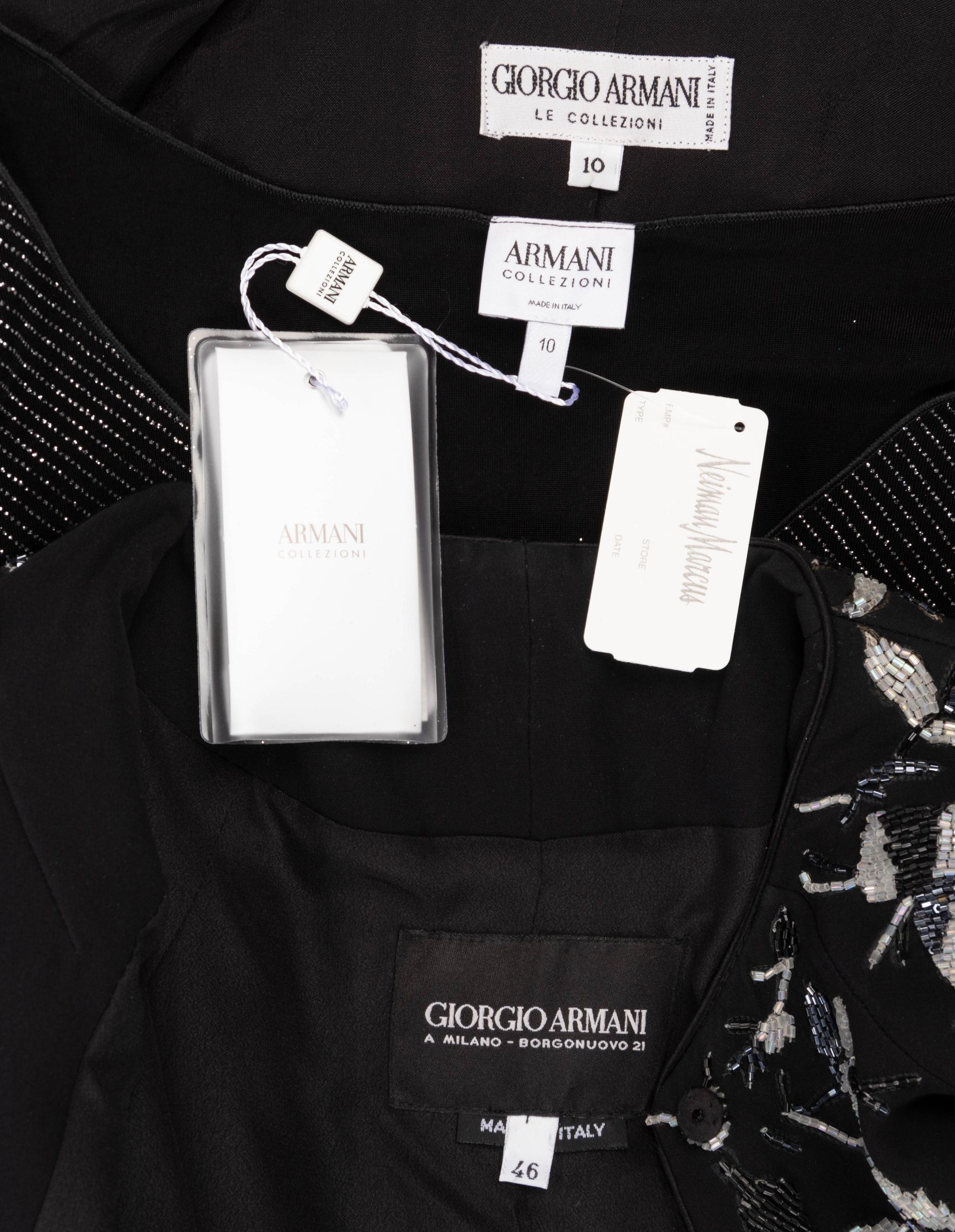Three Armani Tops: Two Jackets and One Knit Top