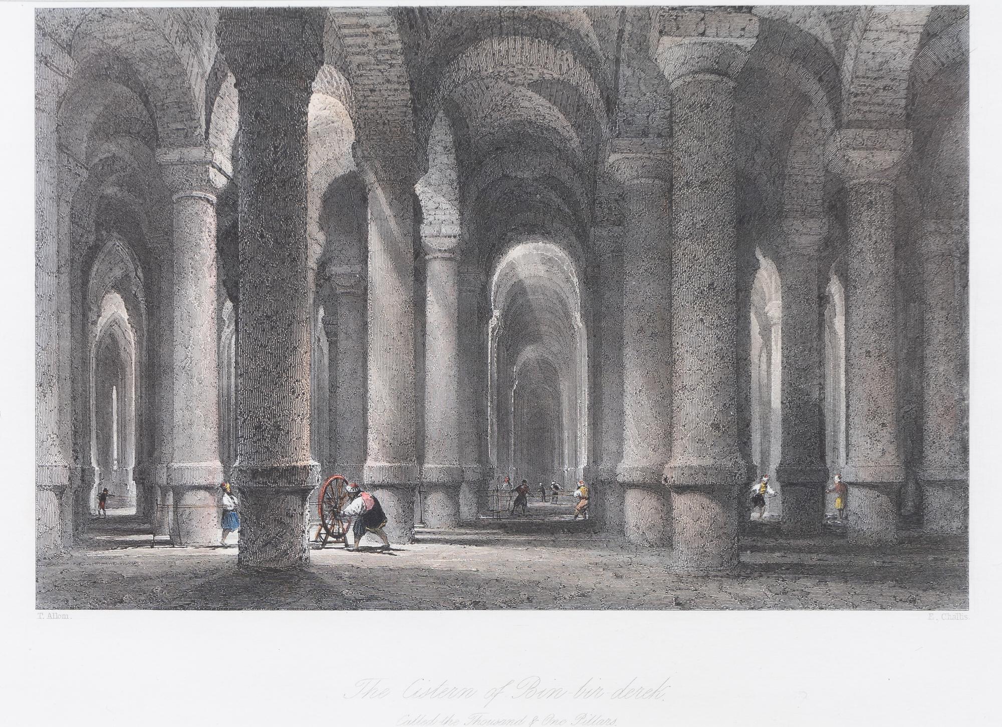 A Group of Six Steel Engravings of Turkey After Thomas Allom and Rouargue