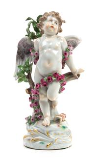 A Meissen Porcelain Figure Height 7 3/8 inches. — MODELED BY PAUL HELMIG (1859-1939)