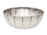 Two English Silver Open Bowls — Sebastian and James Crespell, London, 1768-69