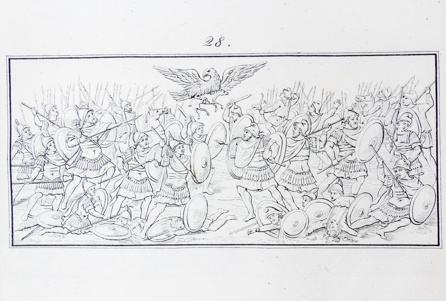 HOMERI ILIADOS PICTURAE ANTIQUAE. Homeri Iliados Picturae Antiquae. Rome: Biblioteca Ambrosianae, 1835.
