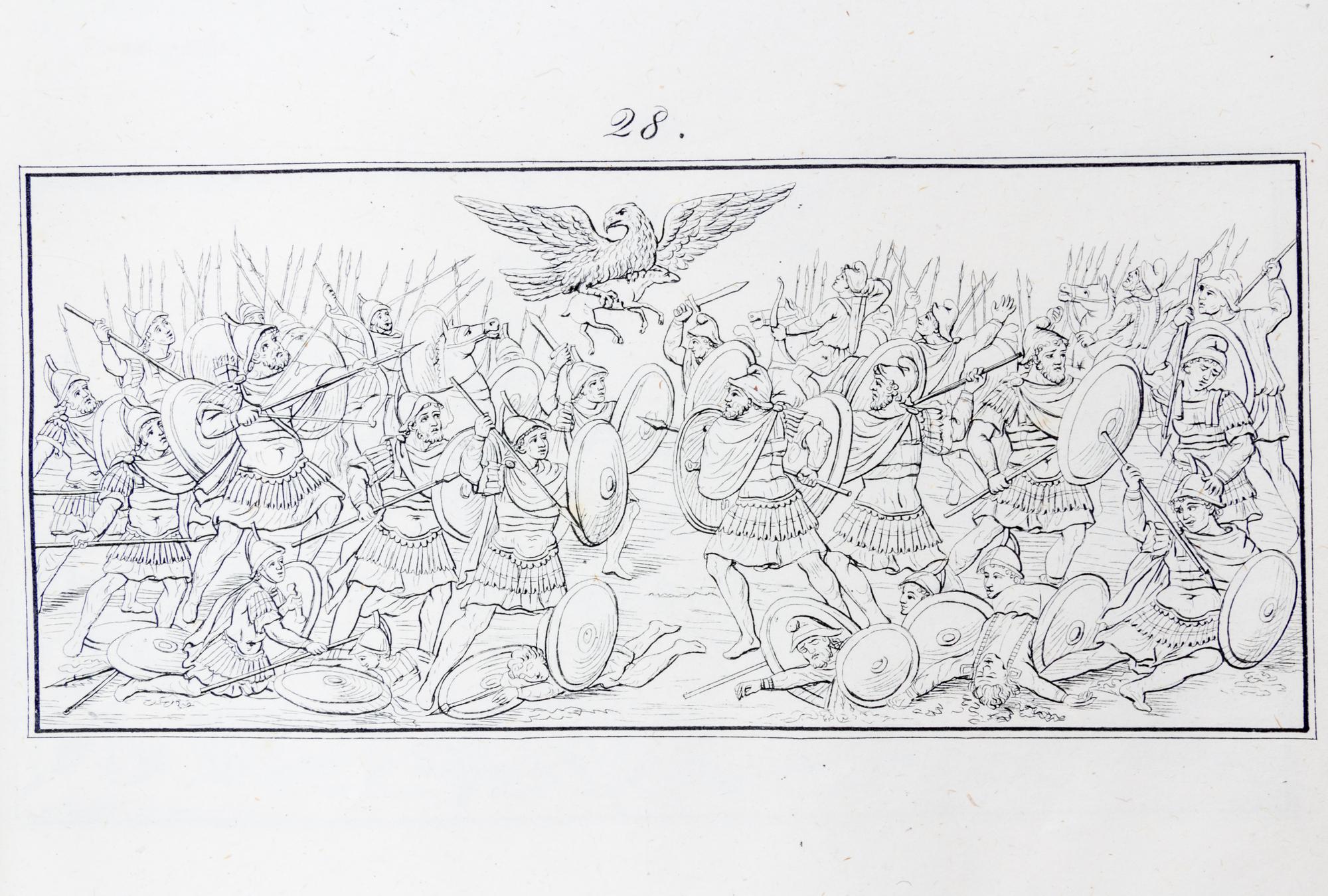 HOMERI ILIADOS PICTURAE ANTIQUAE. Homeri Iliados Picturae Antiquae. Rome: Biblioteca Ambrosianae, 1835.
