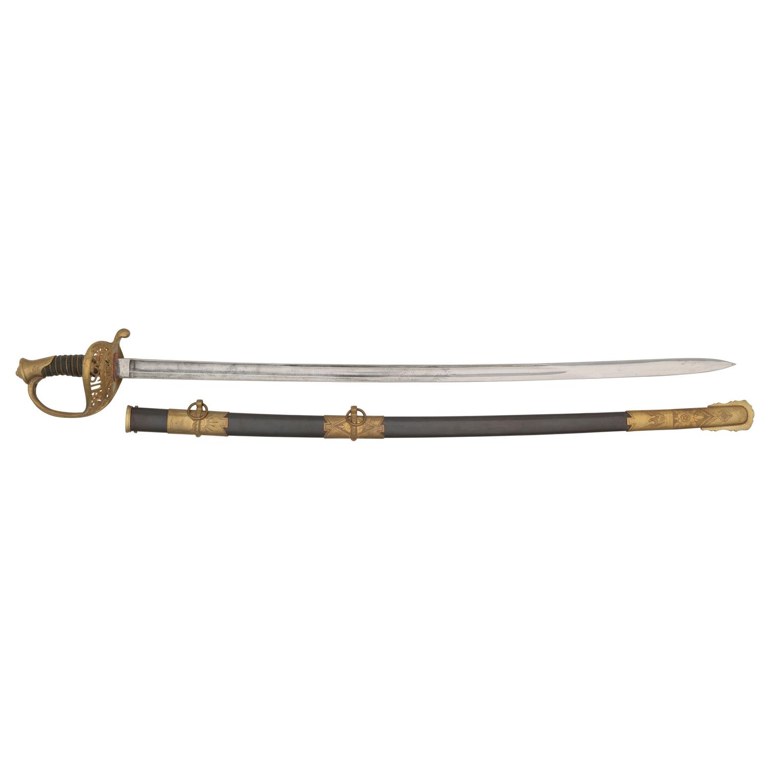 Imported US Model 1850 Staff & Field Officers Sword