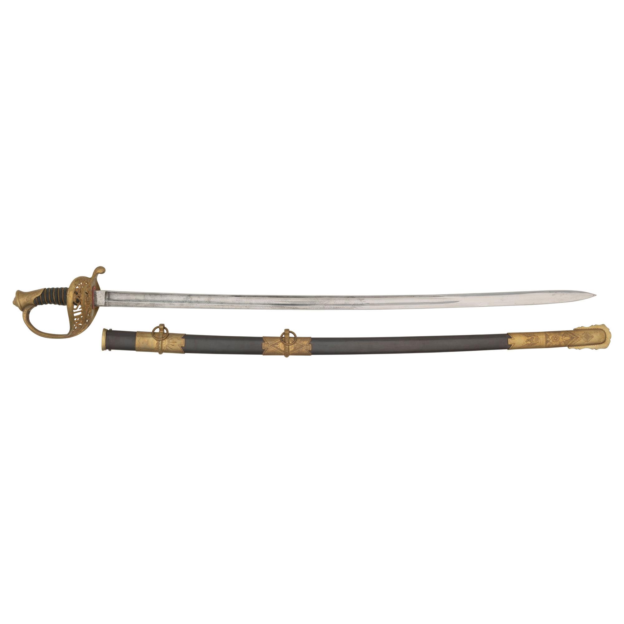 Imported US Model 1850 Staff & Field Officers Sword