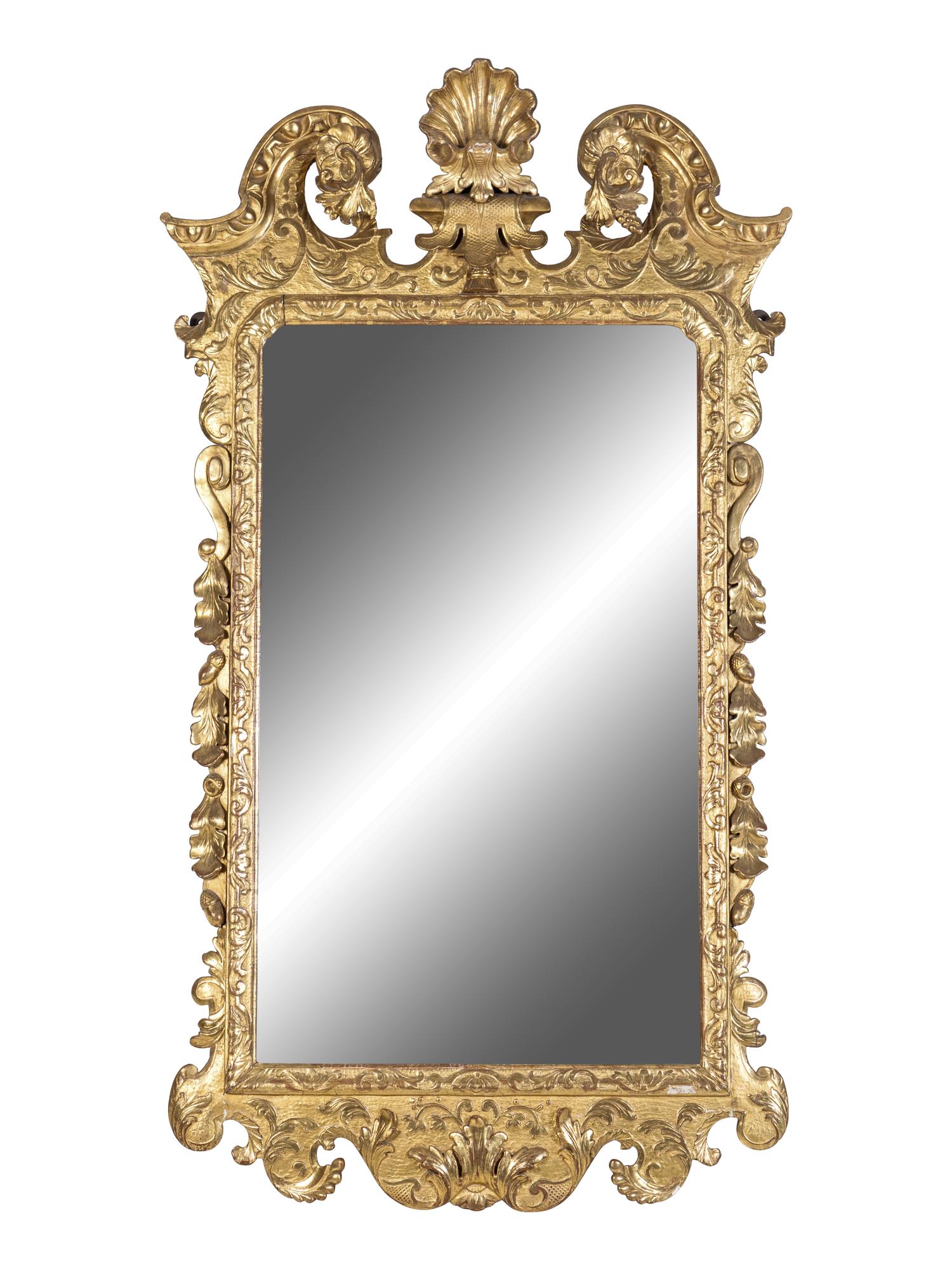 A George II Giltwood Mirror