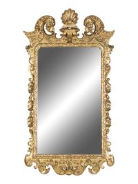 A George II Giltwood Mirror