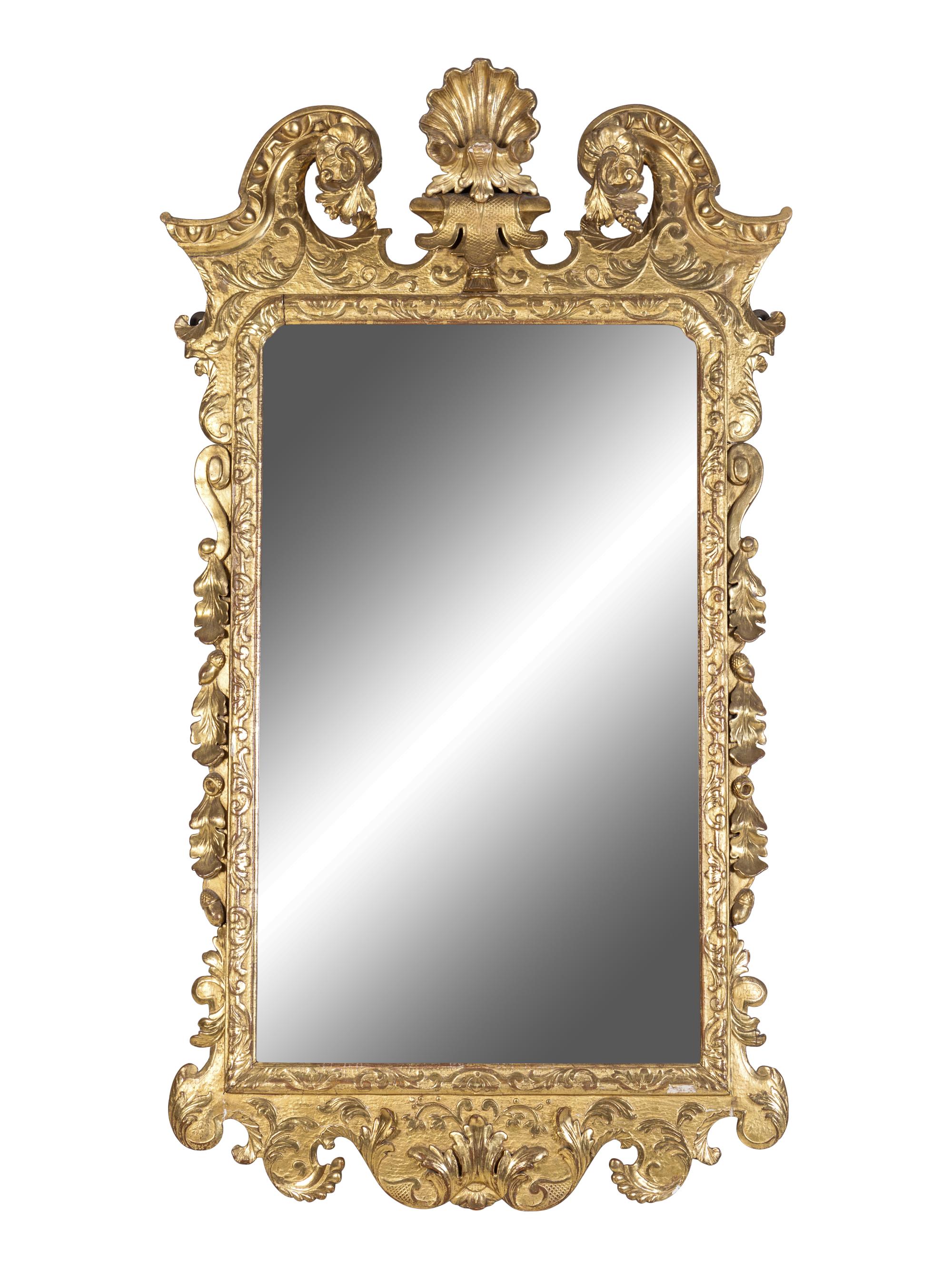 A George II Giltwood Mirror