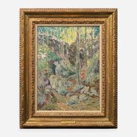 Leonard Ochtman (American, 1854-1935) The Upland Trail