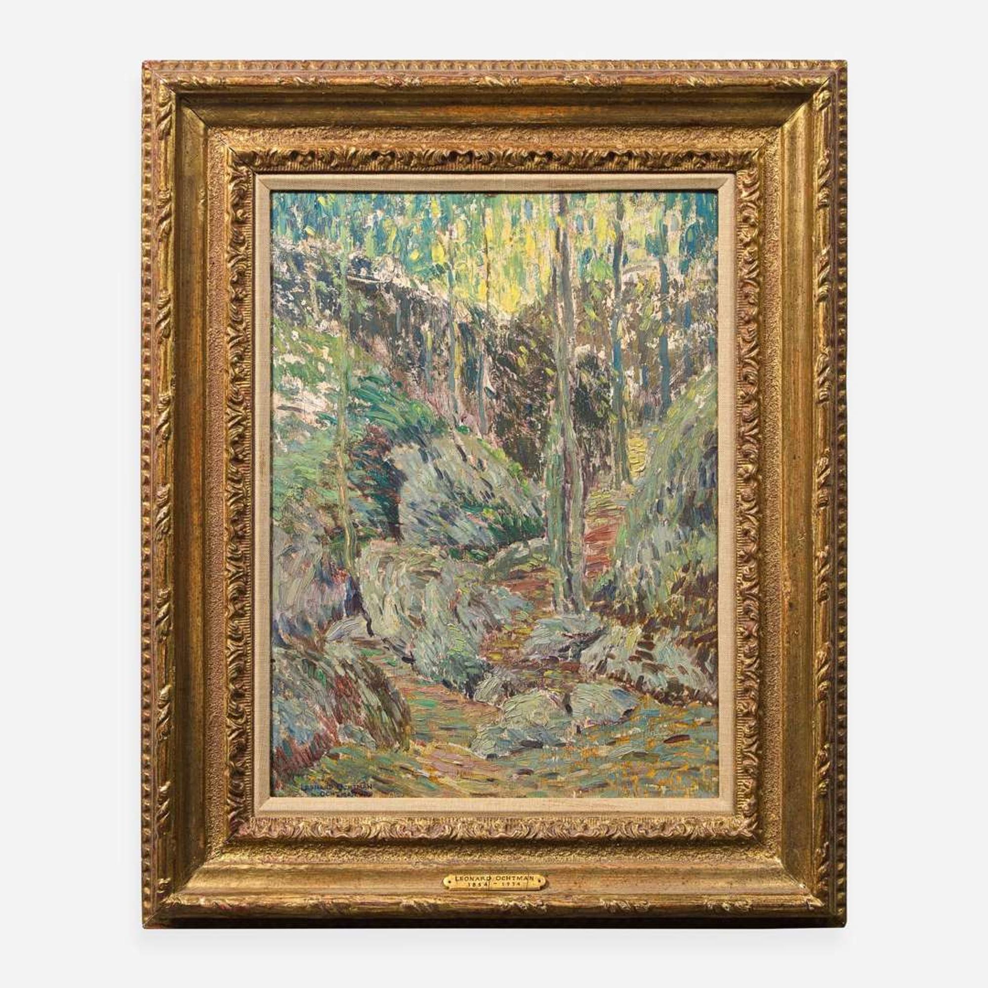 Leonard Ochtman (American, 1854-1935) The Upland Trail