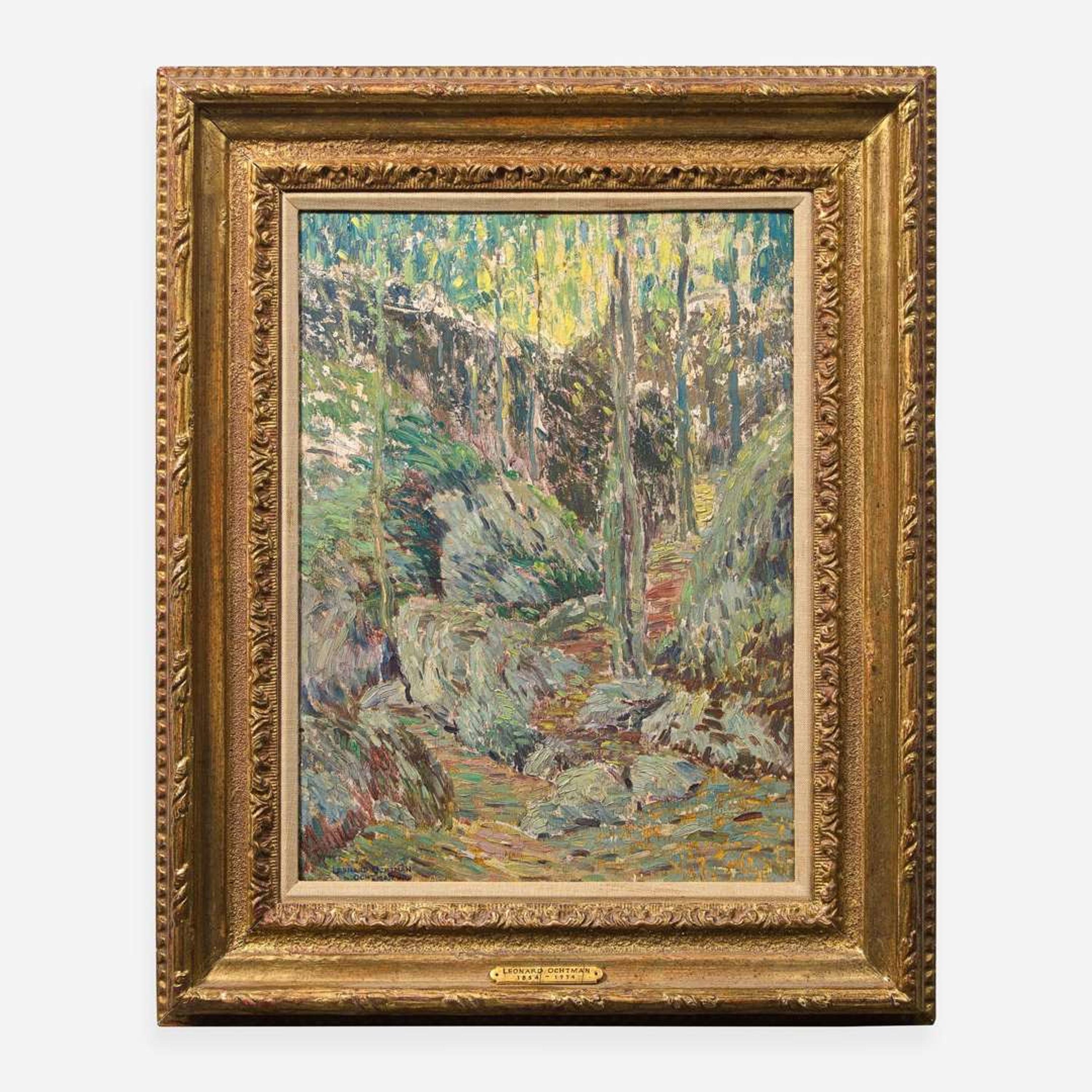 Leonard Ochtman (American, 1854-1935) The Upland Trail