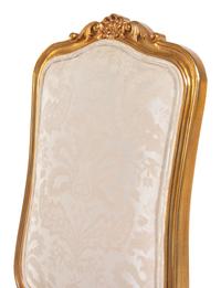 A Pair of Louis XV Style Giltwood Side Chairs