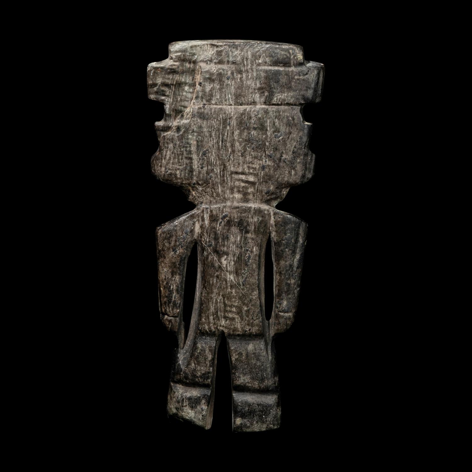 A Teotihuacan Greenstone Standing Figure